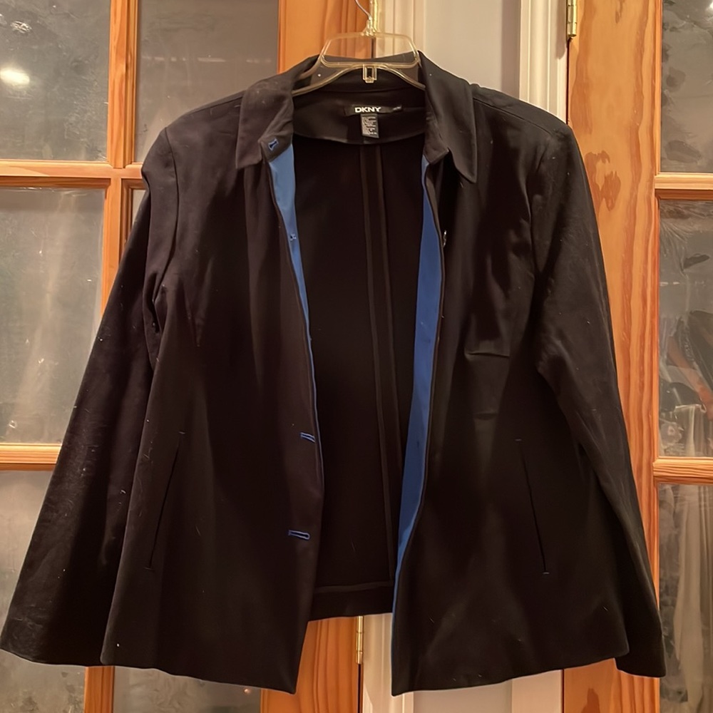 Woman’s DKNY Black Stylish Jacket Size 16W